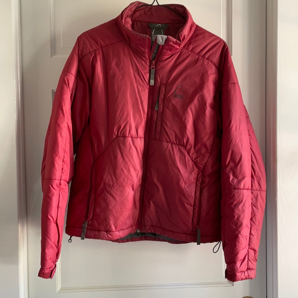 Sierra Designs S Insulated Jacket Red Polarguard 3D